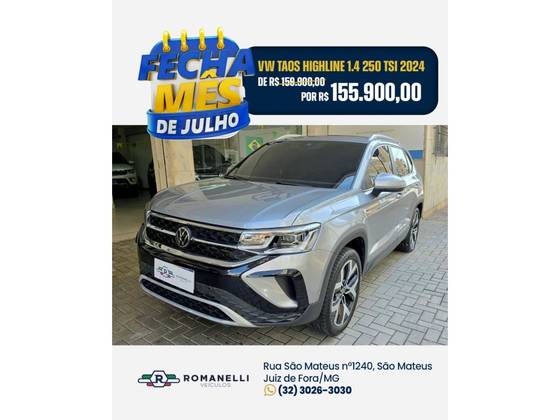 VOLKSWAGEN TAOS 1.4 250 TSI TOTAL FLEX HIGHLINE AUTOMÁTICO